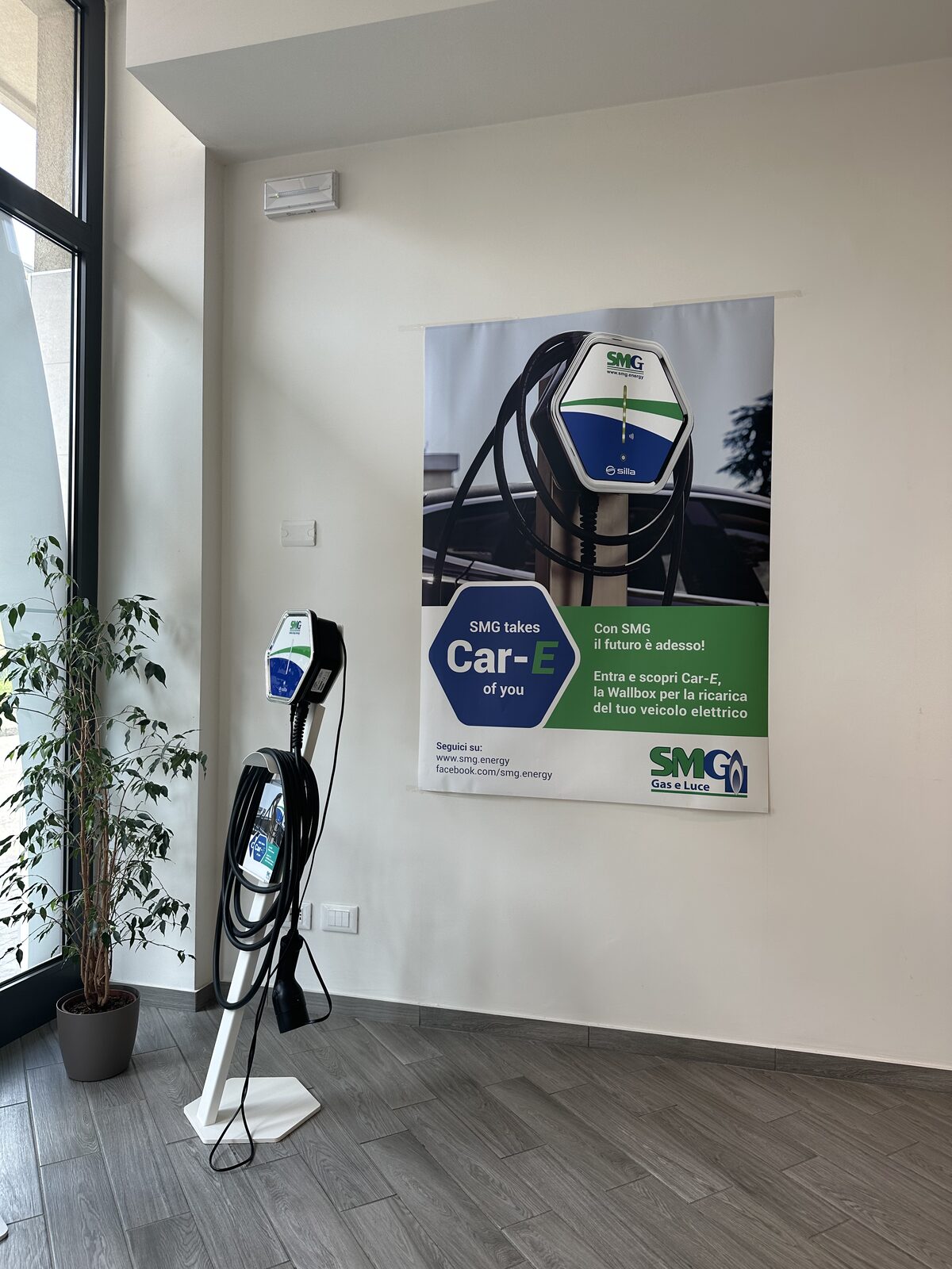 Wallbox Car-E SMG per ricarica auto elettrica